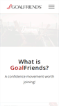 Mobile Screenshot of goalfriends.com